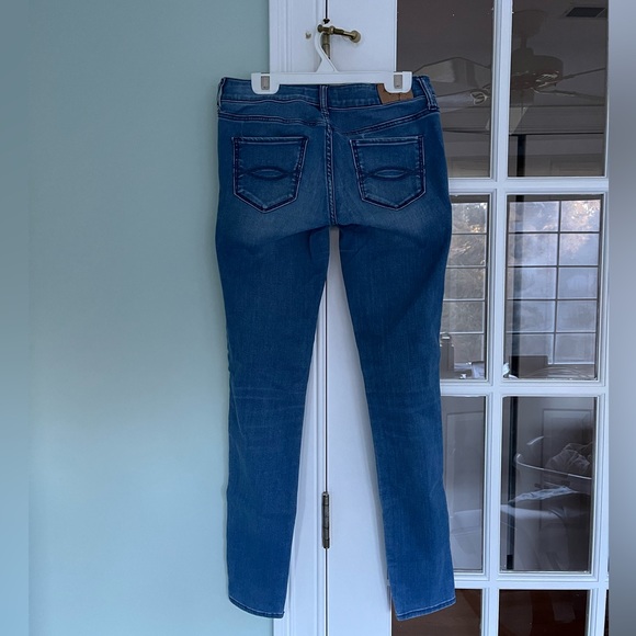 Mid Wash Stretchy Skinny Jeans - Picture 2 of 4